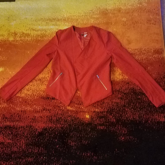 💕H&M Vibrant Red Blazer! - Picture 2 of 2